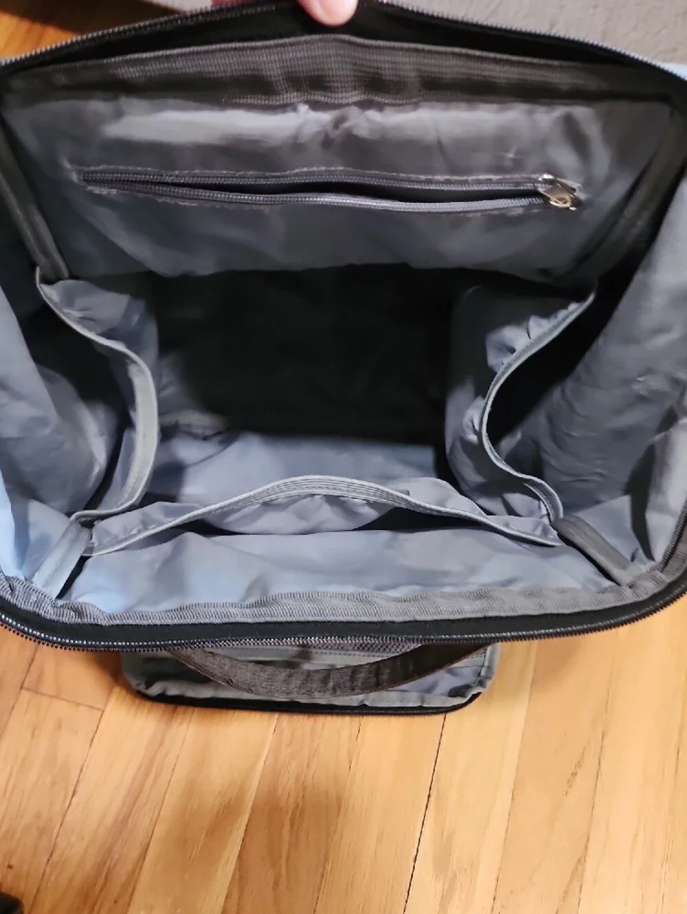 KeaBabies Original Diaper Bag Backpack - Classic Gray